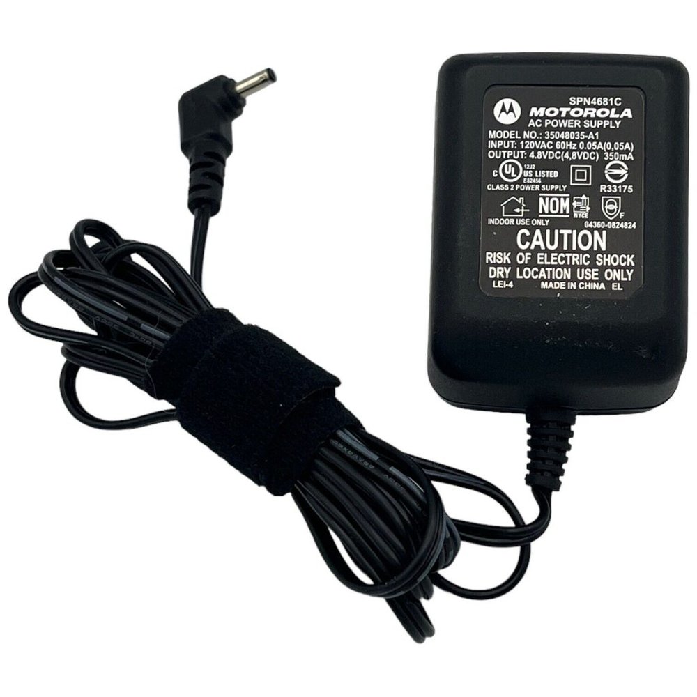Motorola SPN4681C AC Power Supply Charger Model No 35048035-A1 - Picture 2 of 4